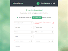 Tablet Screenshot of bitstart.com